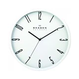 Skagen vægur i hvid